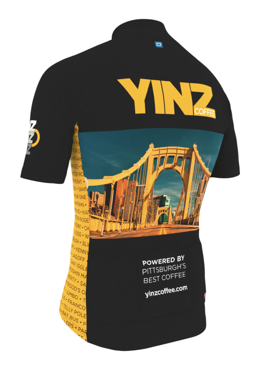 Yinz Coffee bicycle jersey — Yinz Coffee